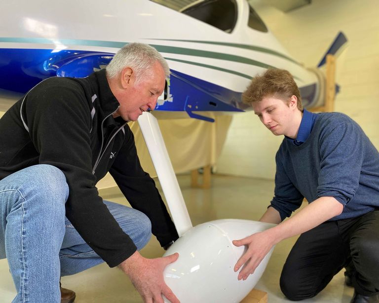 Dave and student web