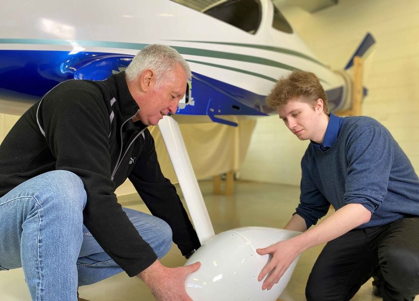 Dave and student web